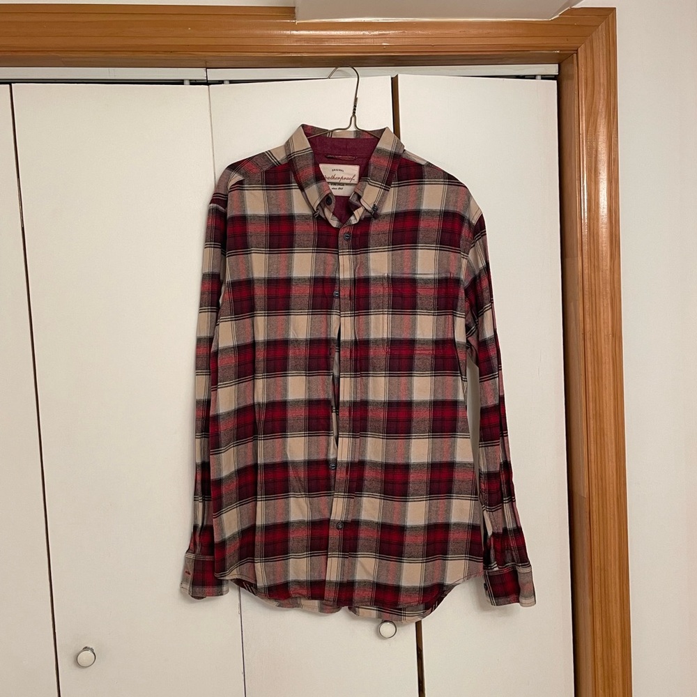 Men’s Weatherproof Vintage Plaid Flannel